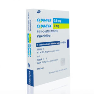 Champix 0.5 mg / 1 mg  - Pfizer