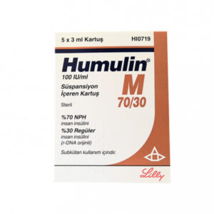 Humulin M 70/30 (Cart)  - Lilly